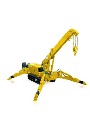 Miniraupenkrane mit Stützen