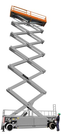 Elektro Scherenarbeitsbühne 33,00 m