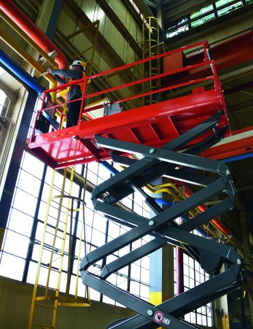 Elektro Scherenarbeitsbühne 9,92 m