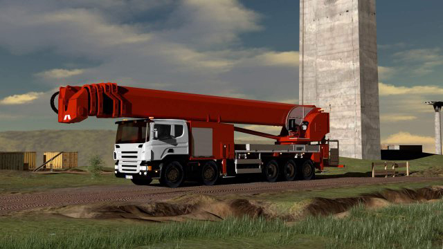 LKW-Arbeitsbühne 90,00 m