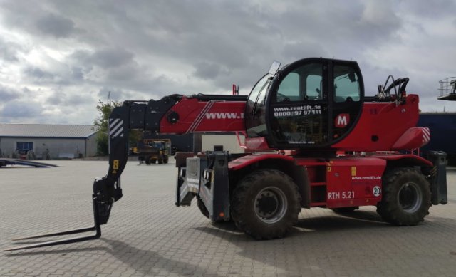 Teleskopstapler 20,90m roto